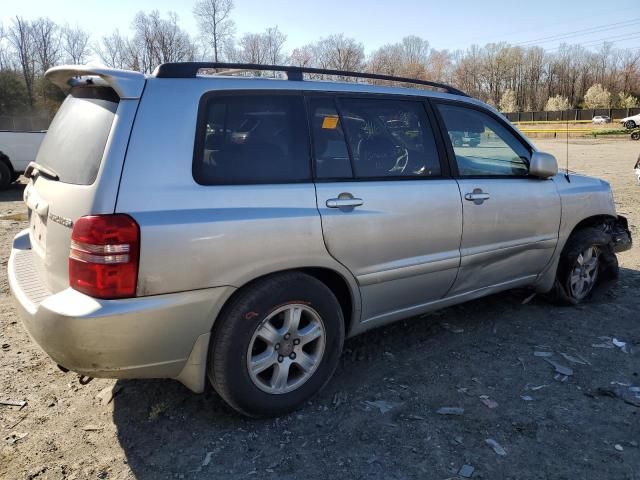 2002 Toyota Highlander Limited