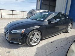 Salvage cars for sale at Haslet, TX auction: 2019 Audi A5 Premium