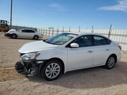 Salvage cars for sale at Andrews, TX auction: 2018 Nissan Sentra S