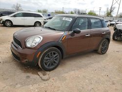 Salvage cars for sale from Copart Oklahoma City, OK: 2013 Mini Cooper S Countryman