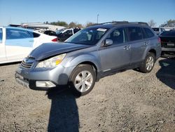 Salvage cars for sale at Sacramento, CA auction: 2011 Subaru Outback 3.6R Limited