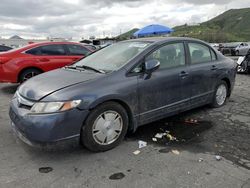 Honda Civic salvage cars for sale: 2001 Honda Civic Hybrid