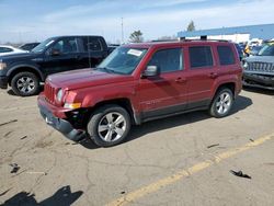 Salvage cars for sale at Woodhaven, MI auction: 2015 Jeep Patriot Latitude