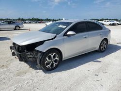 Salvage cars for sale at Arcadia, FL auction: 2021 KIA Forte FE