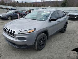 Salvage cars for sale from Copart Grantville, PA: 2014 Jeep Cherokee Sport