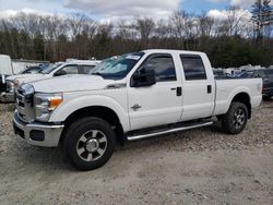 Salvage trucks for sale at West Warren, MA auction: 2012 Ford F350 Super Duty