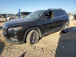 Salvage cars for sale at Haslet, TX auction: 2019 Jeep Cherokee Latitude
