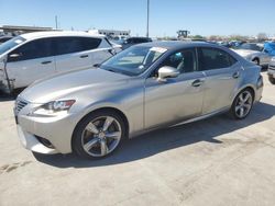 Salvage cars for sale from Copart Grand Prairie, TX: 2016 Lexus IS 350