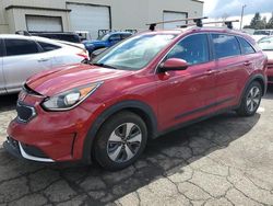 Salvage cars for sale from Copart Woodburn, OR: 2018 KIA Niro FE