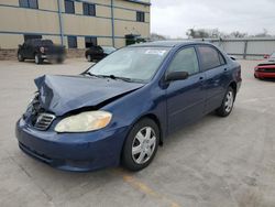 Salvage cars for sale from Copart Wilmer, TX: 2007 Toyota Corolla CE