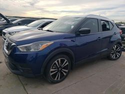 Salvage cars for sale at Grand Prairie, TX auction: 2018 Nissan Kicks S