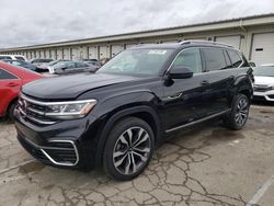 Salvage cars for sale from Copart Louisville, KY: 2022 Volkswagen Atlas SEL Premium R-Line