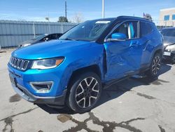 Vehiculos salvage en venta de Copart Littleton, CO: 2017 Jeep Compass Limited