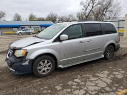 Salvage cars for sale at Wichita, KS auction: 2011 Chrysler Town & Country Touring
