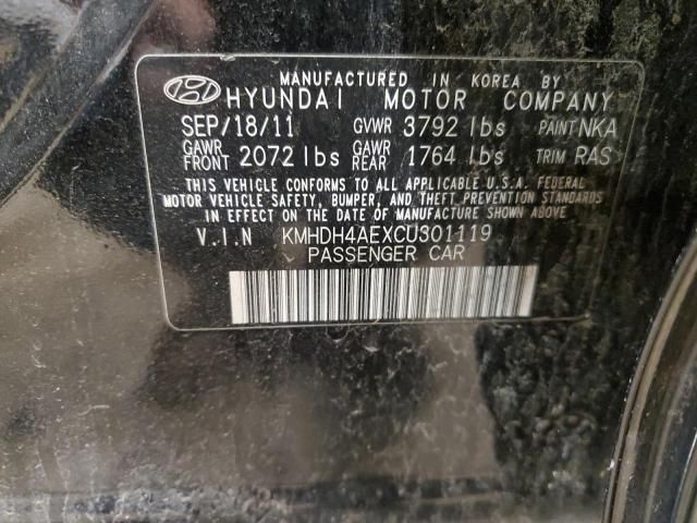 2012 Hyundai Elantra GLS