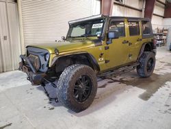 Salvage cars for sale at Ellwood City, PA auction: 2008 Jeep Wrangler Unlimited X