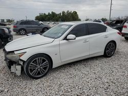 Salvage cars for sale from Copart Temple, TX: 2014 Infiniti Q50 Base