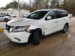 Nissan Pathfinder salvage cars for sale: 2015 Nissan Pathfinder S