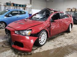 Mitsubishi EVO salvage cars for sale: 2015 Mitsubishi Lancer Evolution GSR