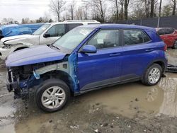 Salvage cars for sale at Waldorf, MD auction: 2021 Hyundai Venue SE