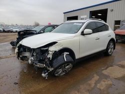 Salvage cars for sale from Copart Houston, TX: 2012 Infiniti EX35 Base