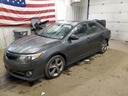 Salvage cars for sale from Copart Lyman, ME: 2012 Toyota Camry SE