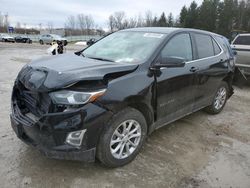 Salvage cars for sale from Copart Leroy, NY: 2019 Chevrolet Equinox LT