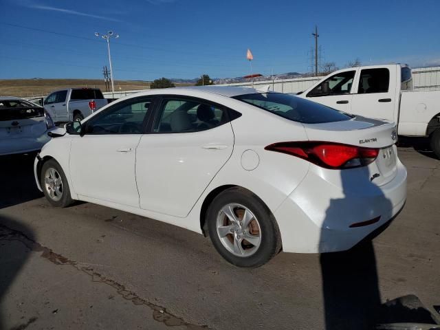 2015 Hyundai Elantra SE