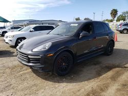 Salvage cars for sale at San Diego, CA auction: 2017 Porsche Cayenne GTS