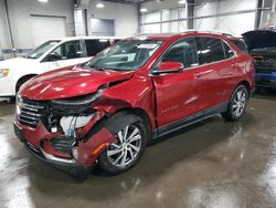 Chevrolet salvage cars for sale: 2022 Chevrolet Equinox Premier