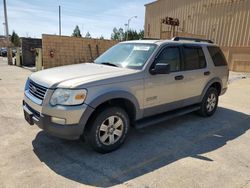 Ford Explorer salvage cars for sale: 2006 Ford Explorer XLT