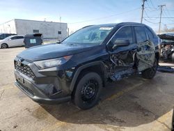 Salvage cars for sale from Copart Chicago Heights, IL: 2021 Toyota Rav4 LE