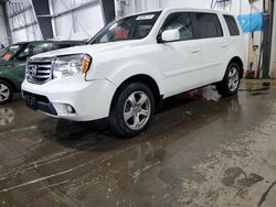 Salvage cars for sale at Ham Lake, MN auction: 2015 Honda Pilot EXL