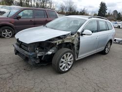 Salvage cars for sale from Copart Portland, OR: 2014 Volkswagen Jetta TDI