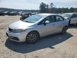 Clean Title Cars for sale at auction: 2013 Honda Civic LX