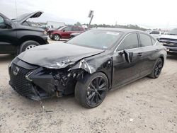 Salvage cars for sale at Houston, TX auction: 2023 Lexus ES 350 F-SPORT Handling