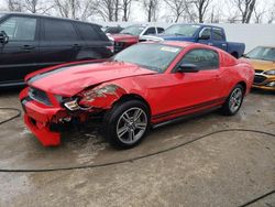 Salvage cars for sale at Bridgeton, MO auction: 2010 Ford Mustang