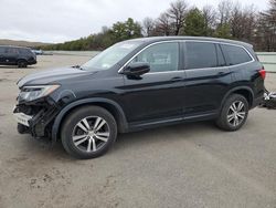 Salvage cars for sale at Brookhaven, NY auction: 2017 Honda Pilot Exln