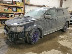 Salvage cars for sale at Nisku, AB auction: 2015 Dodge Journey Crossroad