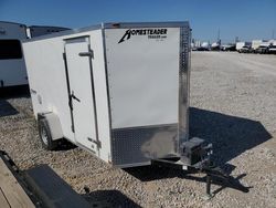 Salvage cars for sale from Copart Tulsa, OK: 2022 Hmst 2022 Homesteader 12' Enclosed Trailer