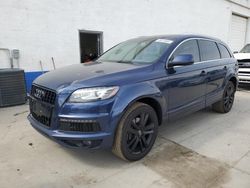 Salvage cars for sale from Copart Farr West, UT: 2013 Audi Q7 Prestige