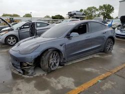 Salvage cars for sale from Copart Sacramento, CA: 2018 Tesla Model 3