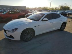 Salvage cars for sale at Wilmer, TX auction: 2017 Maserati Ghibli