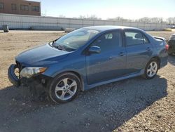 Salvage cars for sale from Copart Kansas City, KS: 2012 Toyota Corolla Base