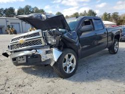 Salvage cars for sale from Copart Mendon, MA: 2015 Chevrolet Silverado K1500 LT