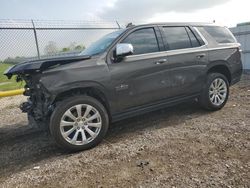 Salvage cars for sale at Houston, TX auction: 2021 Chevrolet Tahoe C1500 Premier