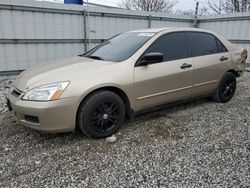 Salvage cars for sale from Copart Walton, KY: 2007 Honda Accord Value