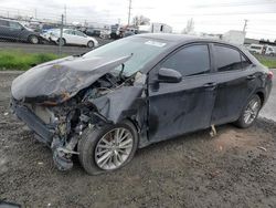 Salvage cars for sale from Copart Eugene, OR: 2015 Toyota Corolla L