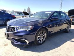 Salvage cars for sale at Vallejo, CA auction: 2018 Acura TLX