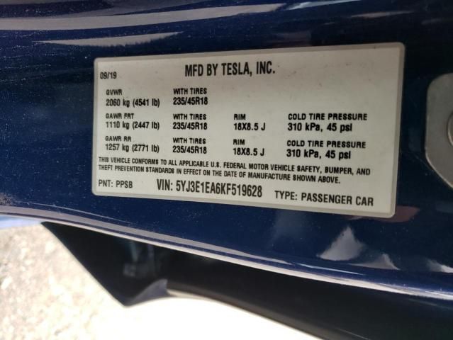 2019 Tesla Model 3